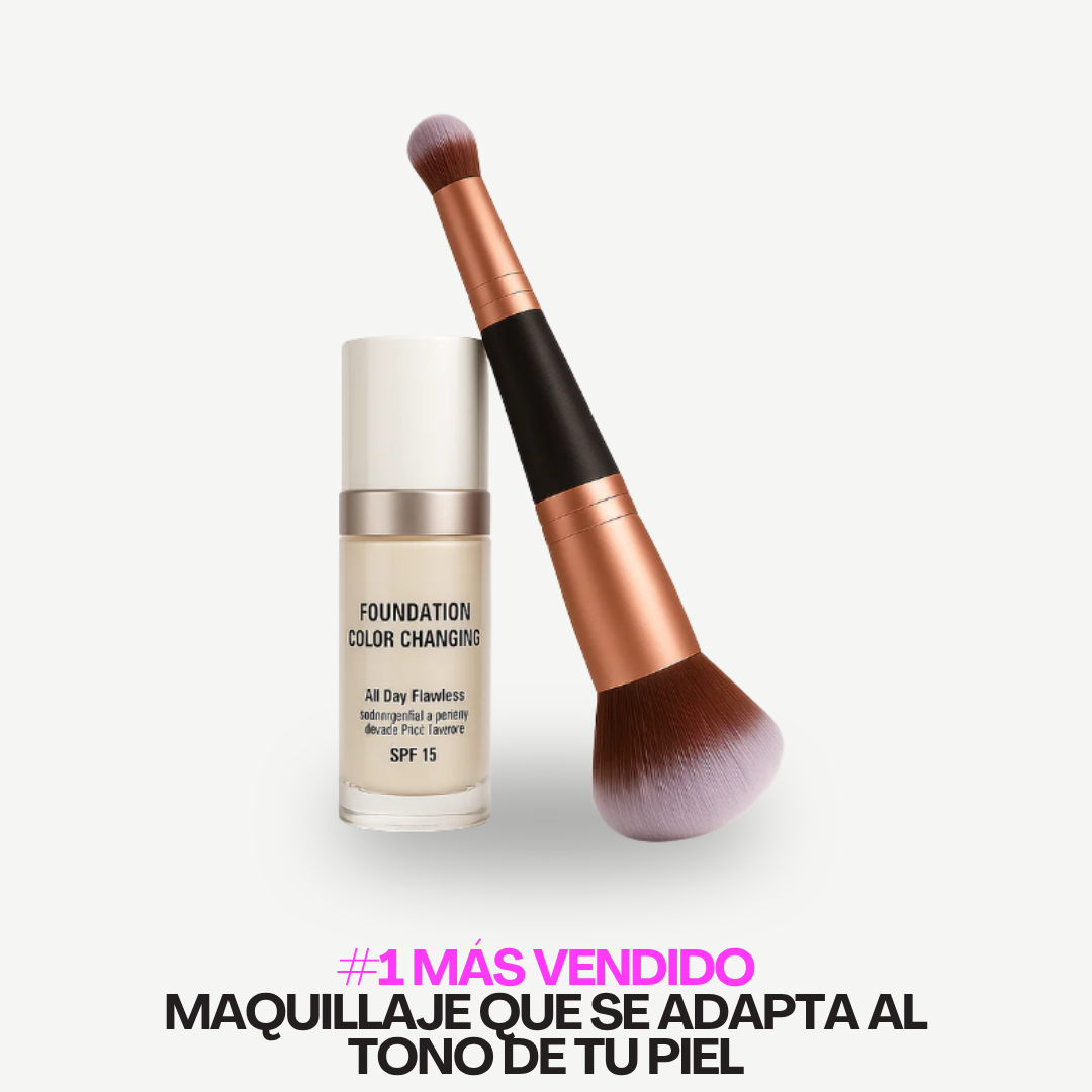 Base de maquillaje cambiante dúo